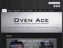 Tablet Screenshot of ovenace.com